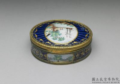 图片[2]-Copper-body painted enamel box, 18th century, Qing dynasty-China Archive